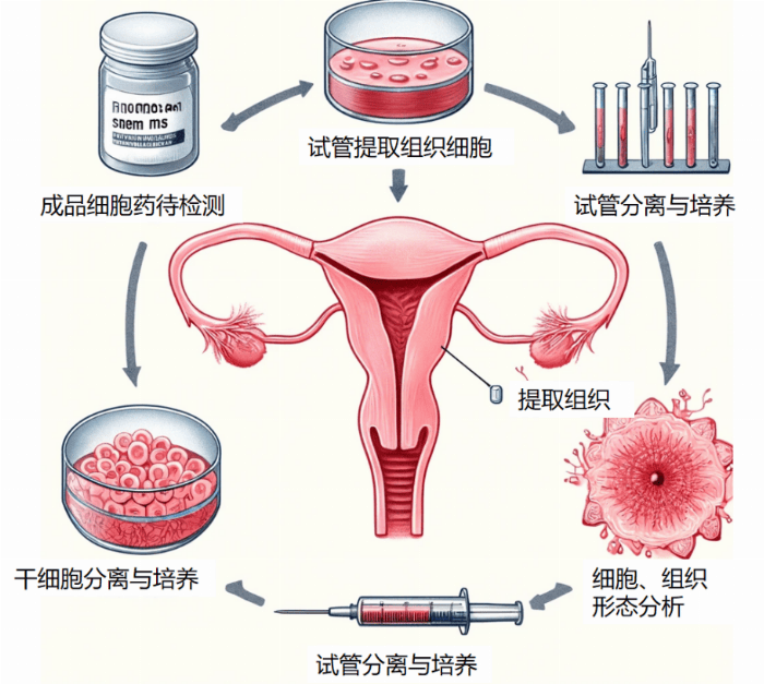 宫腔分离图解图片