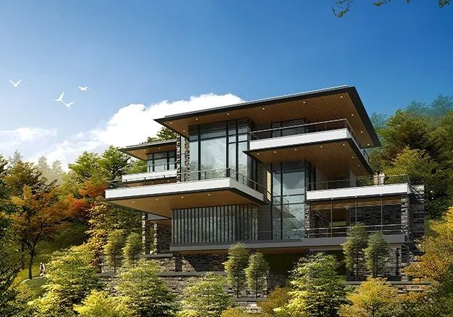 坡地怎么建别墅好看,这样的更适合你!