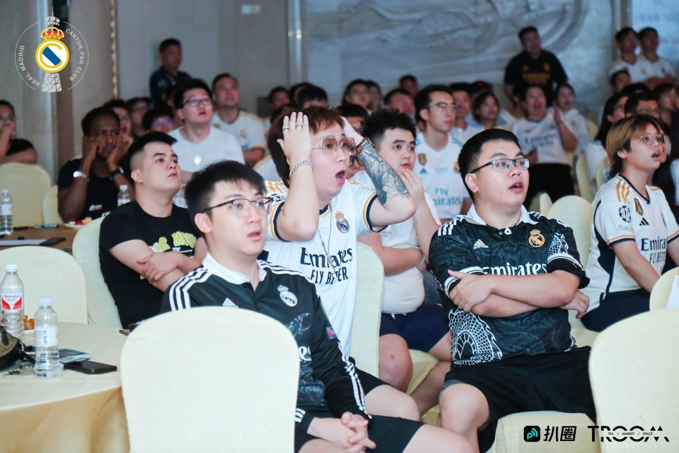 扒圈联合广州球迷会共襄盛举,见证皇马欧冠荣耀登顶!