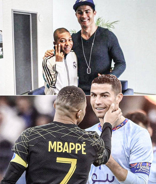 姆巴佩成功转会皇马 发帖子和球迷分享喜悦 c罗留言祝贺!