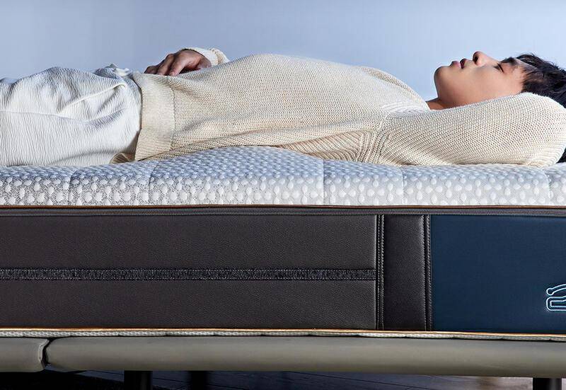 智能调整软硬 主动护腰脊 8H AI智能撑腰护眠床垫