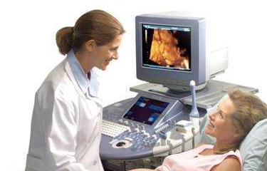 24周胎儿B超图图片