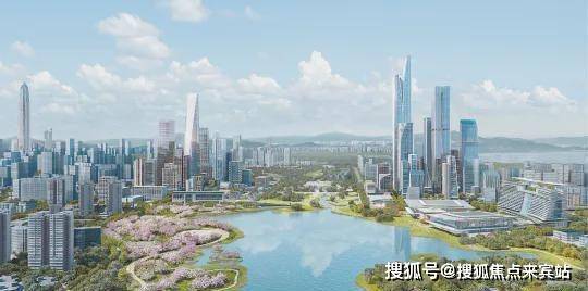 香蜜湖新金融中心cbd:链接资源,承接外溢需求福田cbd:一站即达景田