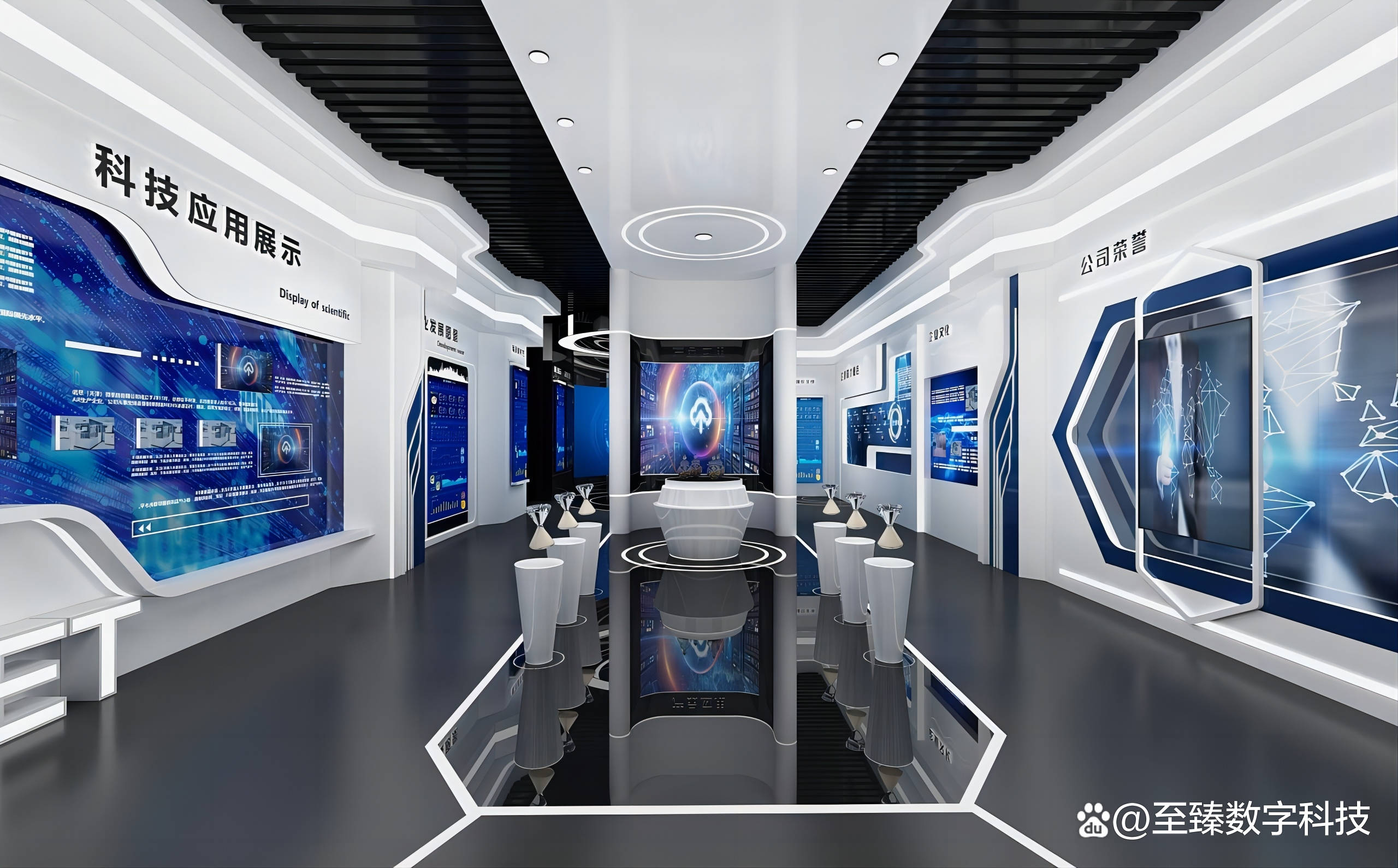科技公司的文化展厅设计思路分享