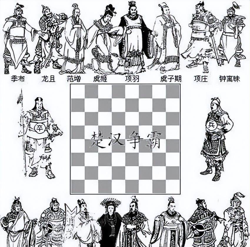 象棋的九宫格图解图片