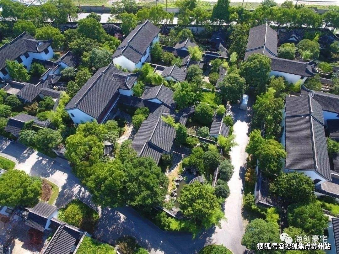 姑苏虎丘塔旁别墅 苏州低调而神秘的园林别墅—苏州上林苑别墅-在售