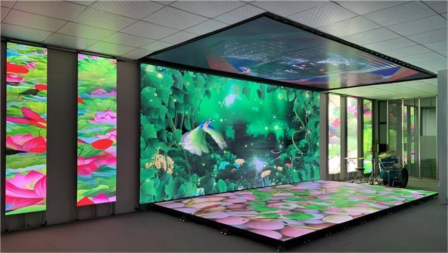 led地砖屏|助力沉浸体验,打造地面光影艺术_互动式_显示屏_场景