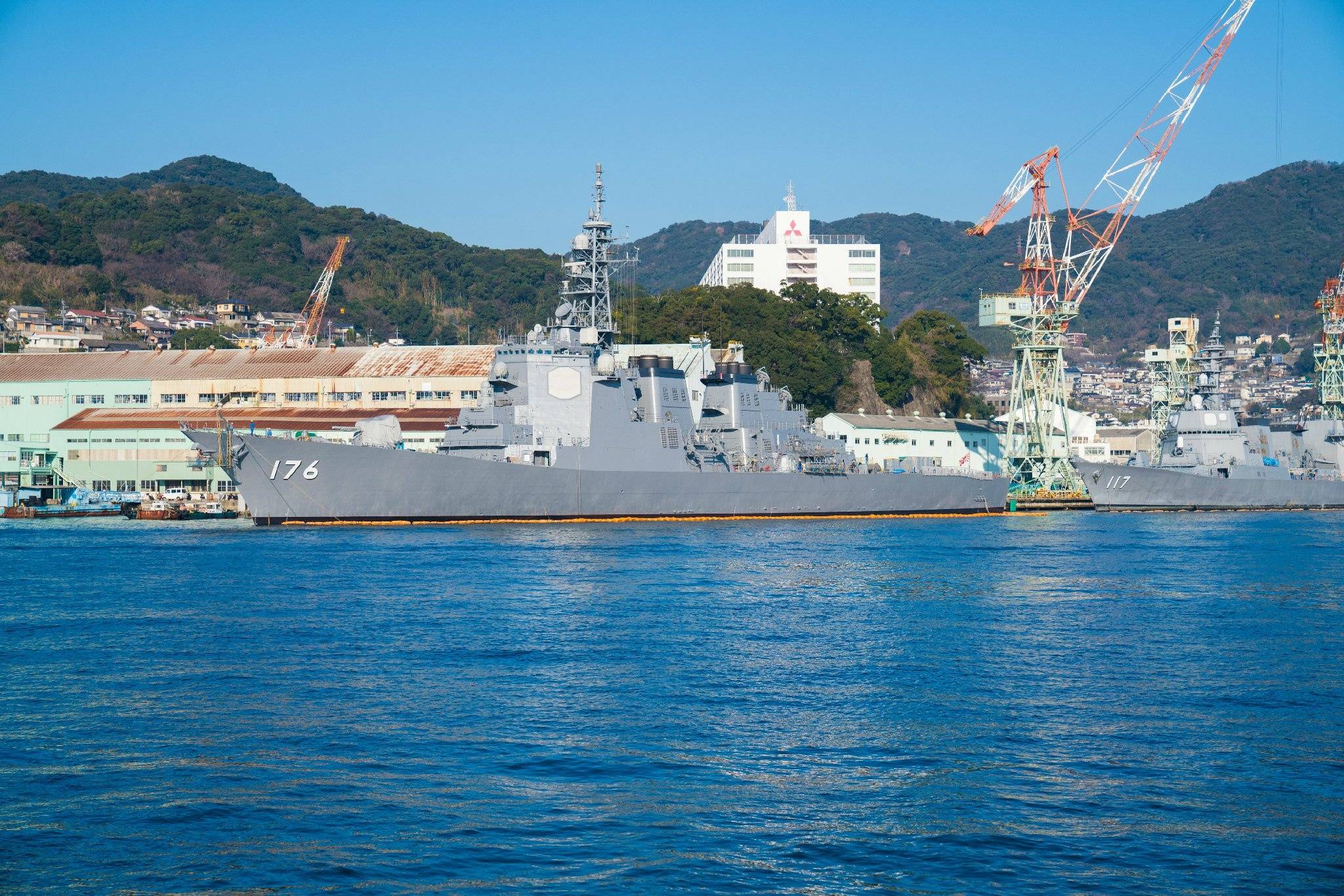 中美日军舰数量对比:美为248艘, 日152艘,中国是多少艘呢?