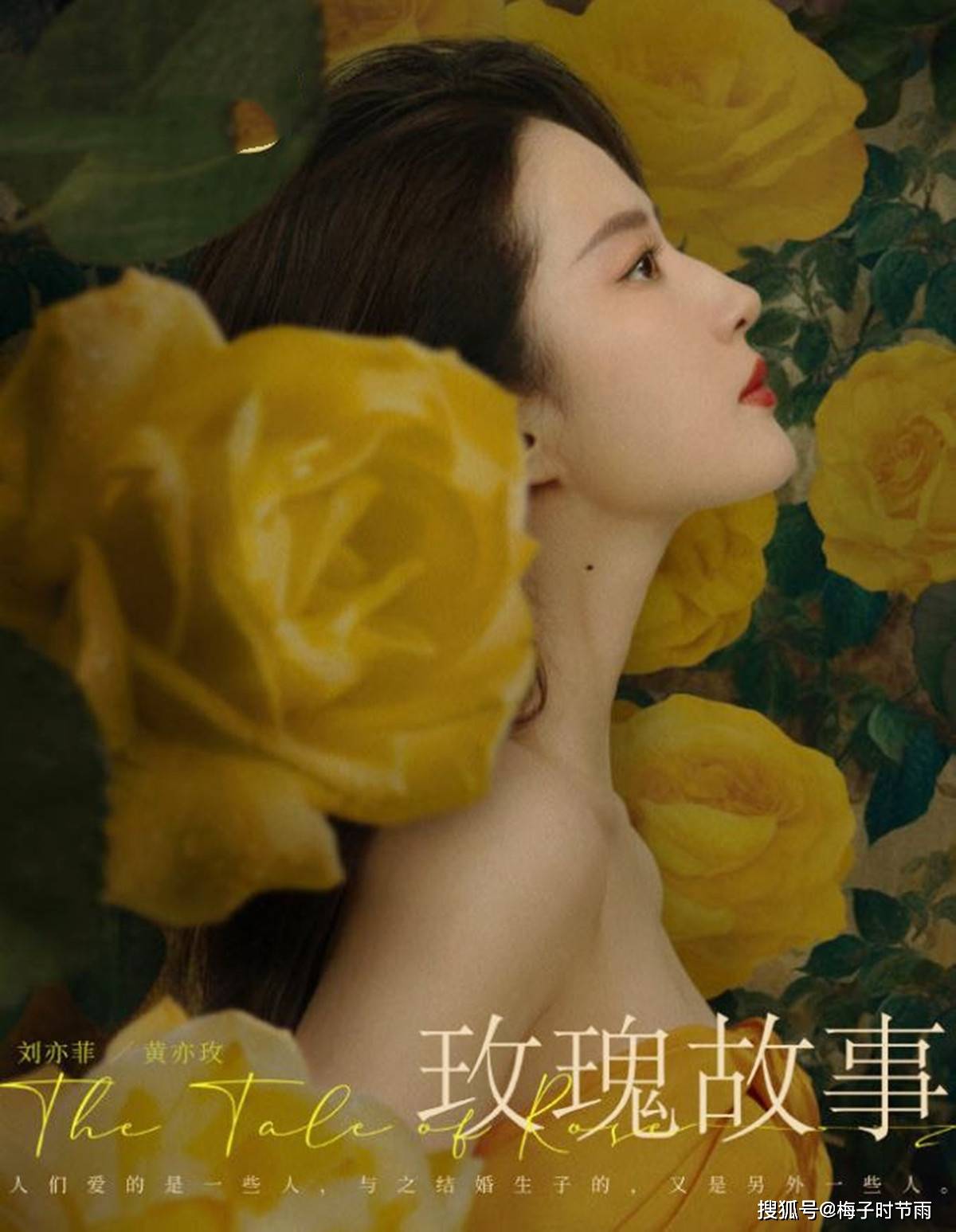 刘亦菲《玫瑰是故事》空降,结两次婚三个娃四段感情,林更新作配