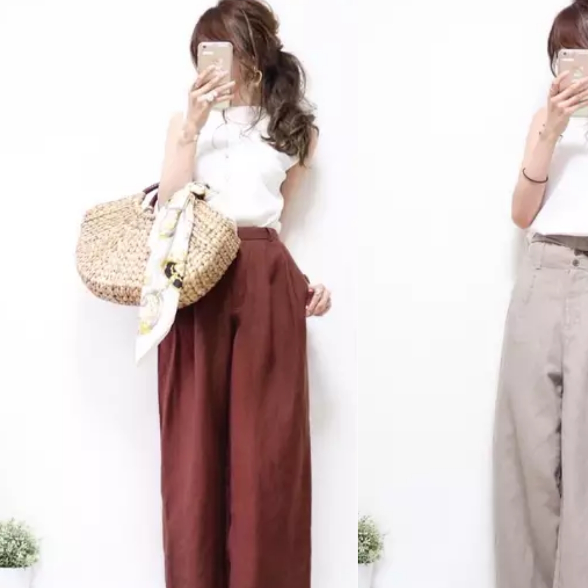 清新雅致的日系轻熟风搭配参考,做个温婉精致的小女人