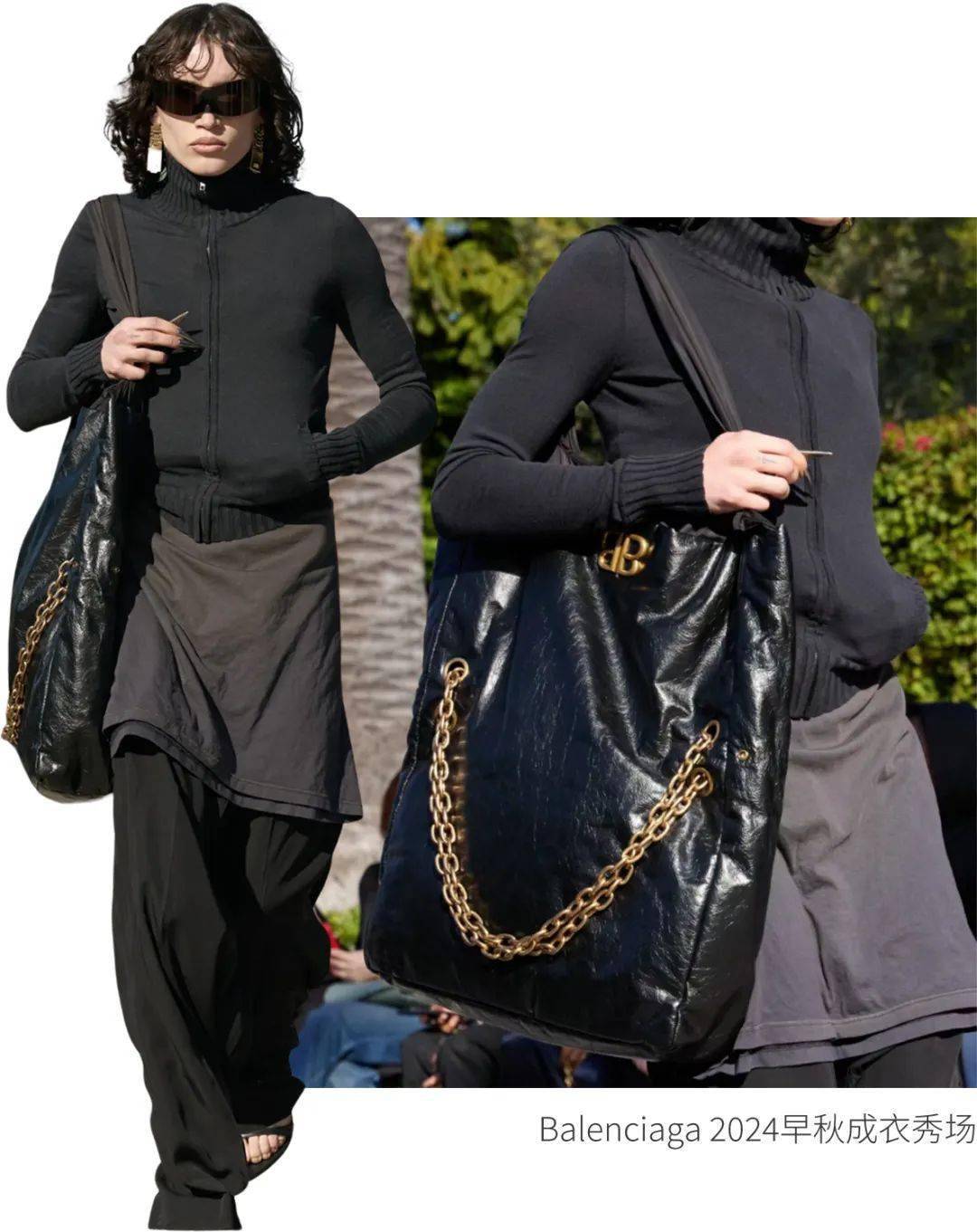 巴黎世家包包该不会成为爱马仕"平替"吧…_rodeo_进行_个性