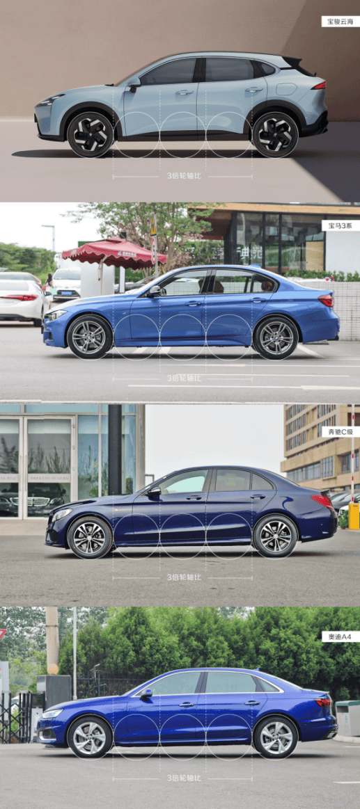 我们先来聊聊豪华车的设计,首先是黄金轴长比,保时捷macan,玛莎拉蒂