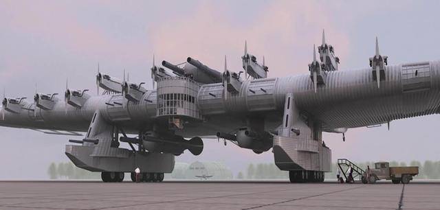 被称为空中帝王,终极武器,全身都是发动机与机炮