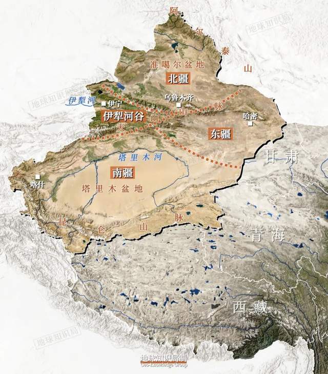 昆仑山在哪个省份图片