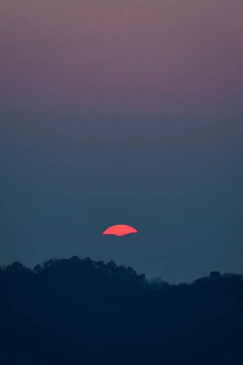 绝美的日出日落,一张照片一座城