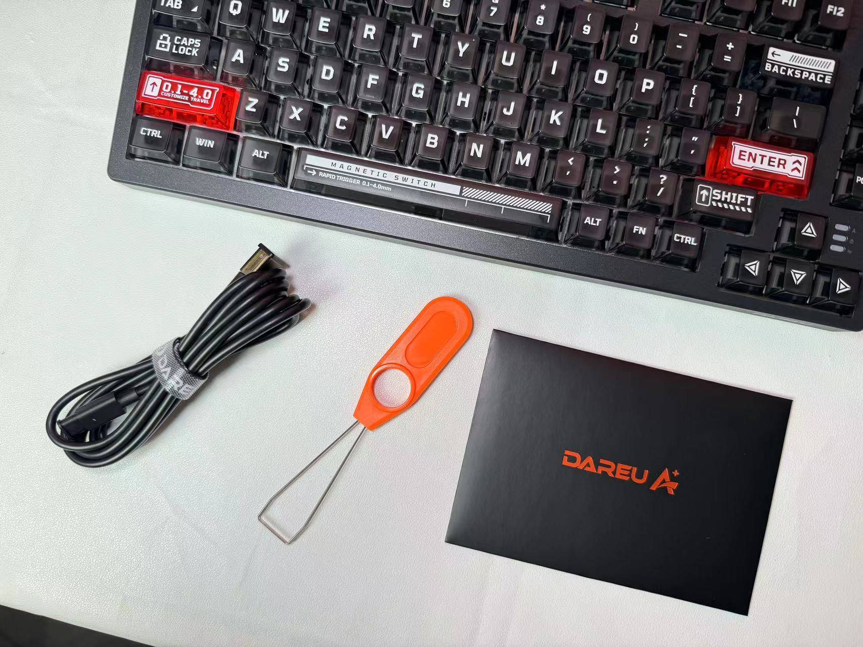 达尔优EK75RT磁轴机械键盘，颜值与功能完美融合，是你下一个桌搭利器！ 