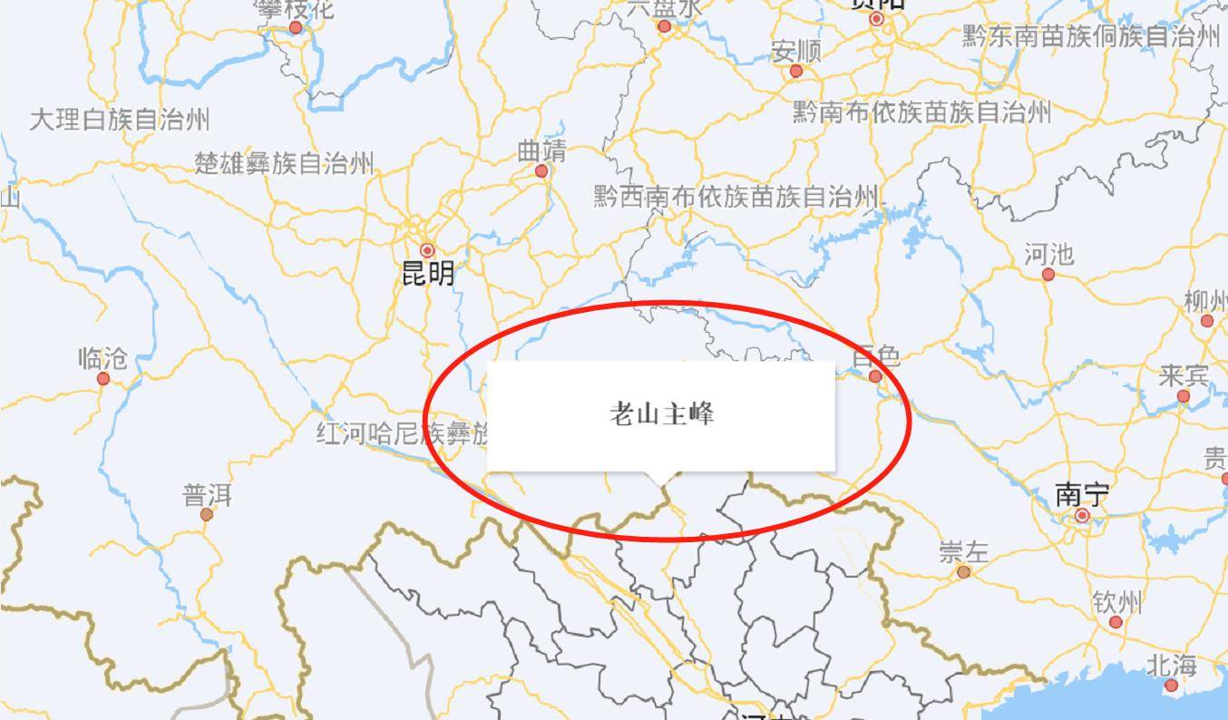 老山地区超清地图全图图片