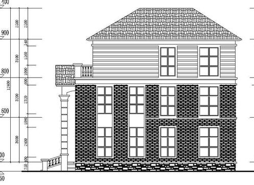 这套三层乡村别墅很不错,复式客厅带堂屋