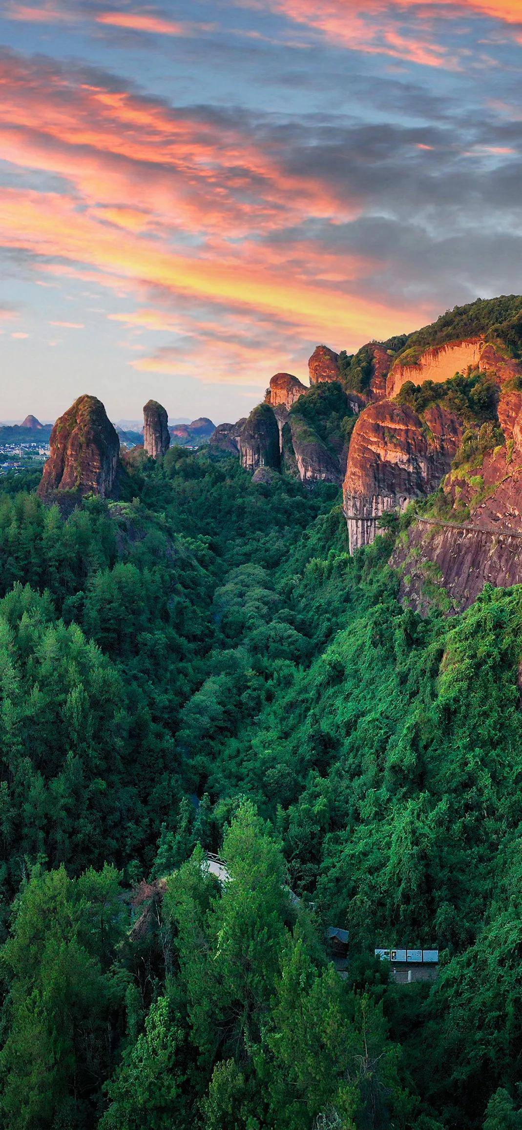 赞美龙虎山风景区的美图片