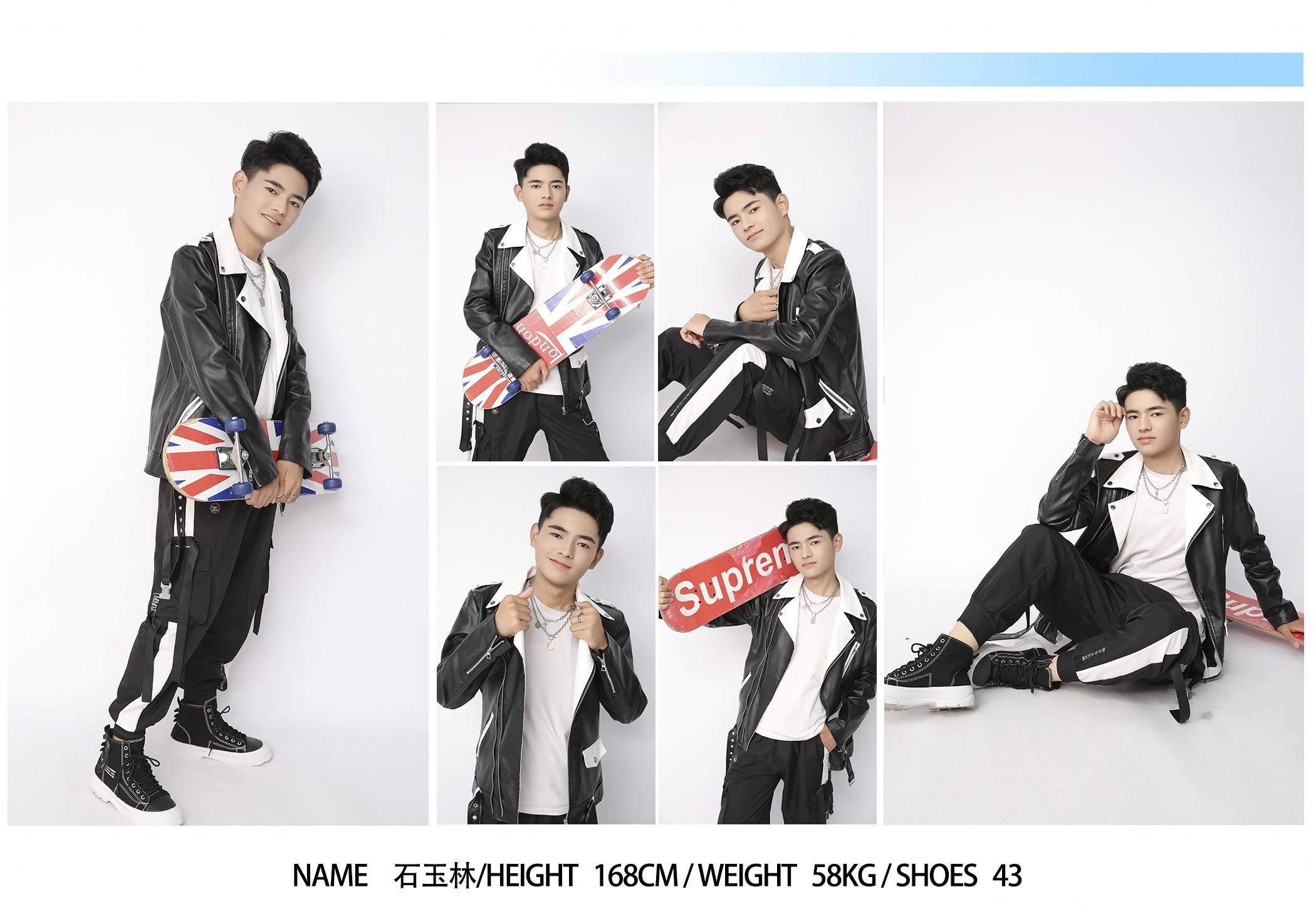 潮流先锋,男模石玉林风采闪耀