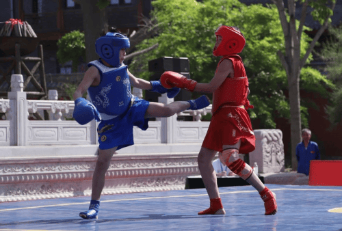 2024年全国青少年武术散打锦标赛山东省选拔赛开幕式在宋江武校隆重