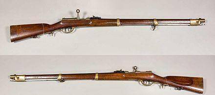 这就一定要提到武器装备了,当时英法装备了大量名为米尼步枪的新式