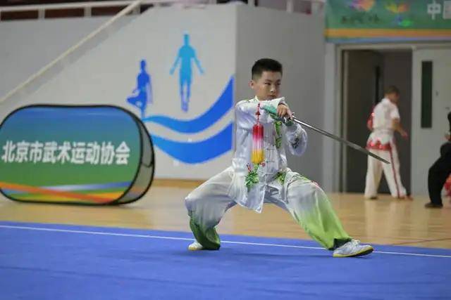 比赛当天,万泉小学武术社团的师生们早早就赶到了北京市石景山体育馆.