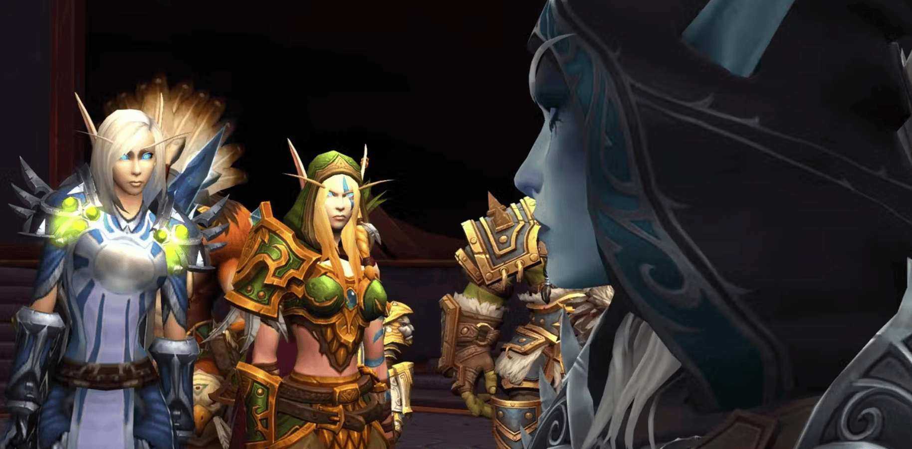 《魔兽世界》"地心之战"b测新对话解释温蕾萨缺席原因