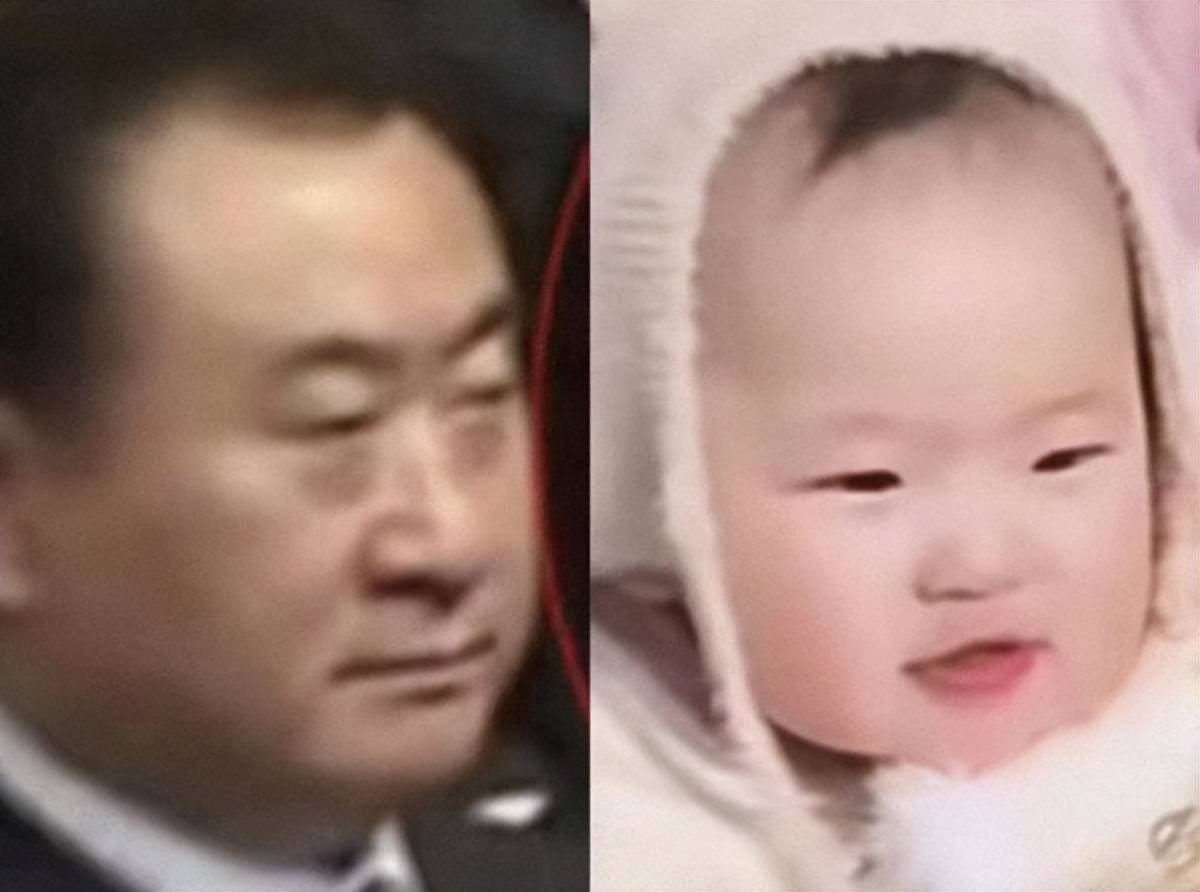 孙女1岁了?王健林笑了,王思聪默认了