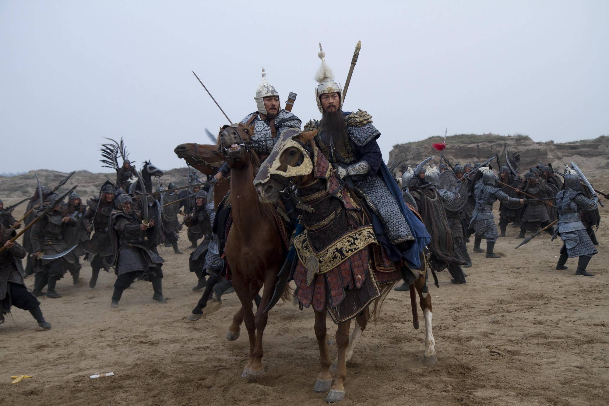 王镕如梦方醒,决定背叛后梁,准备与朱晃兵戎相见.