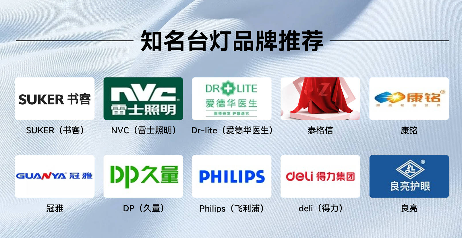 学生用小台灯什么牌子的好?五大强劲护眼台灯牌子分享