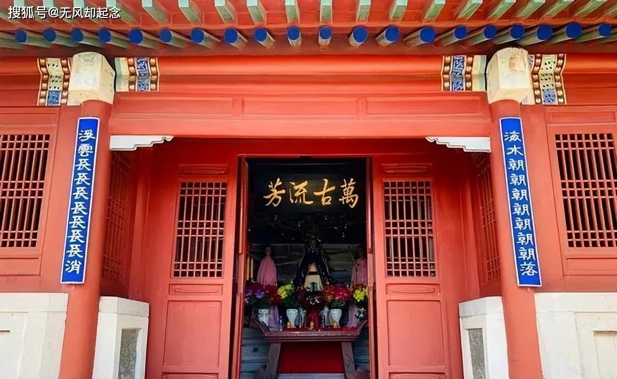 山海关孟姜女庙图片
