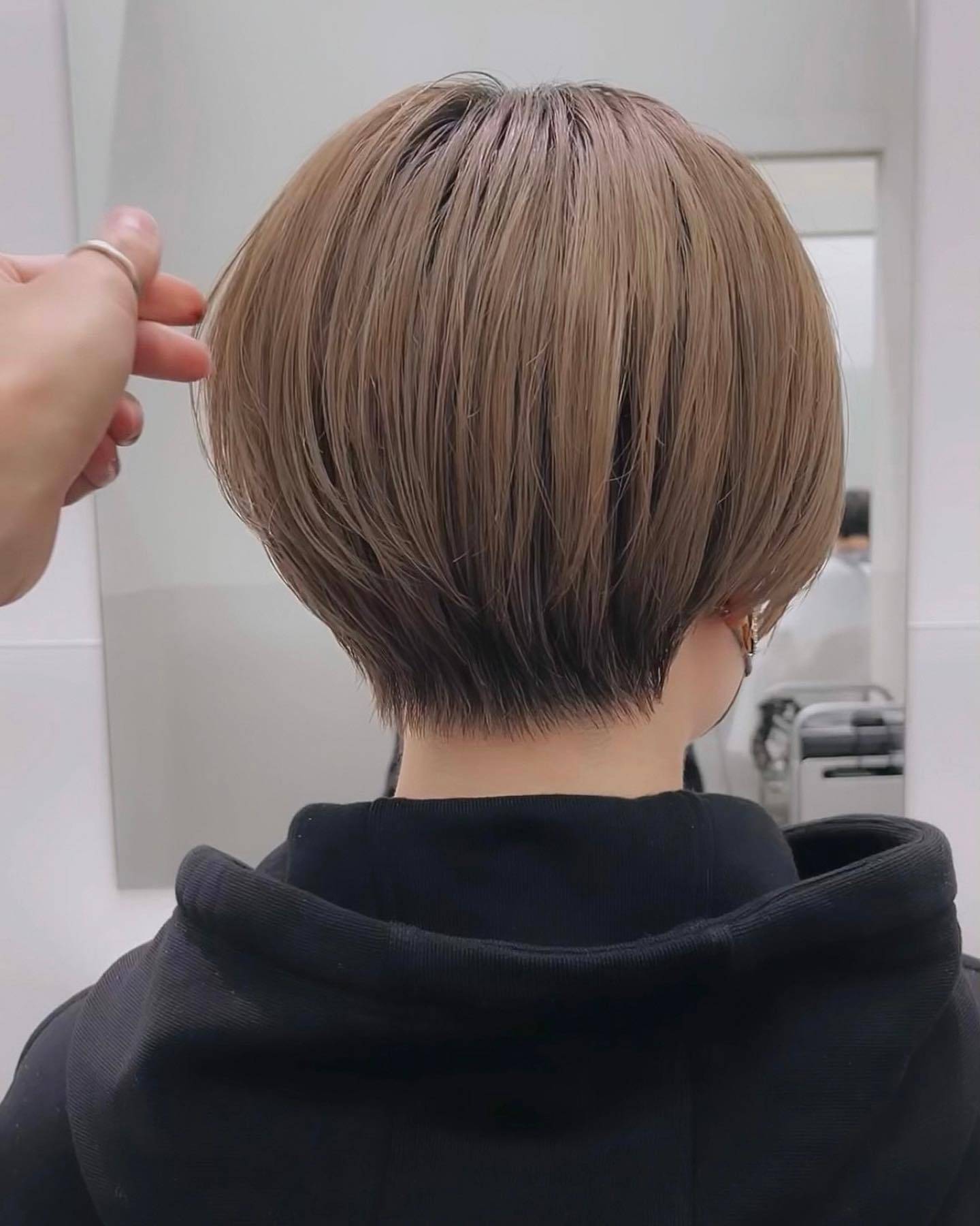 女发别乱剪立体短发带有线条感美到挑不出毛病