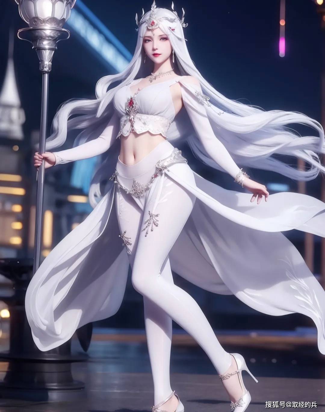 蕾丝紧身裤舞者波塞西_大陆_动漫_身材