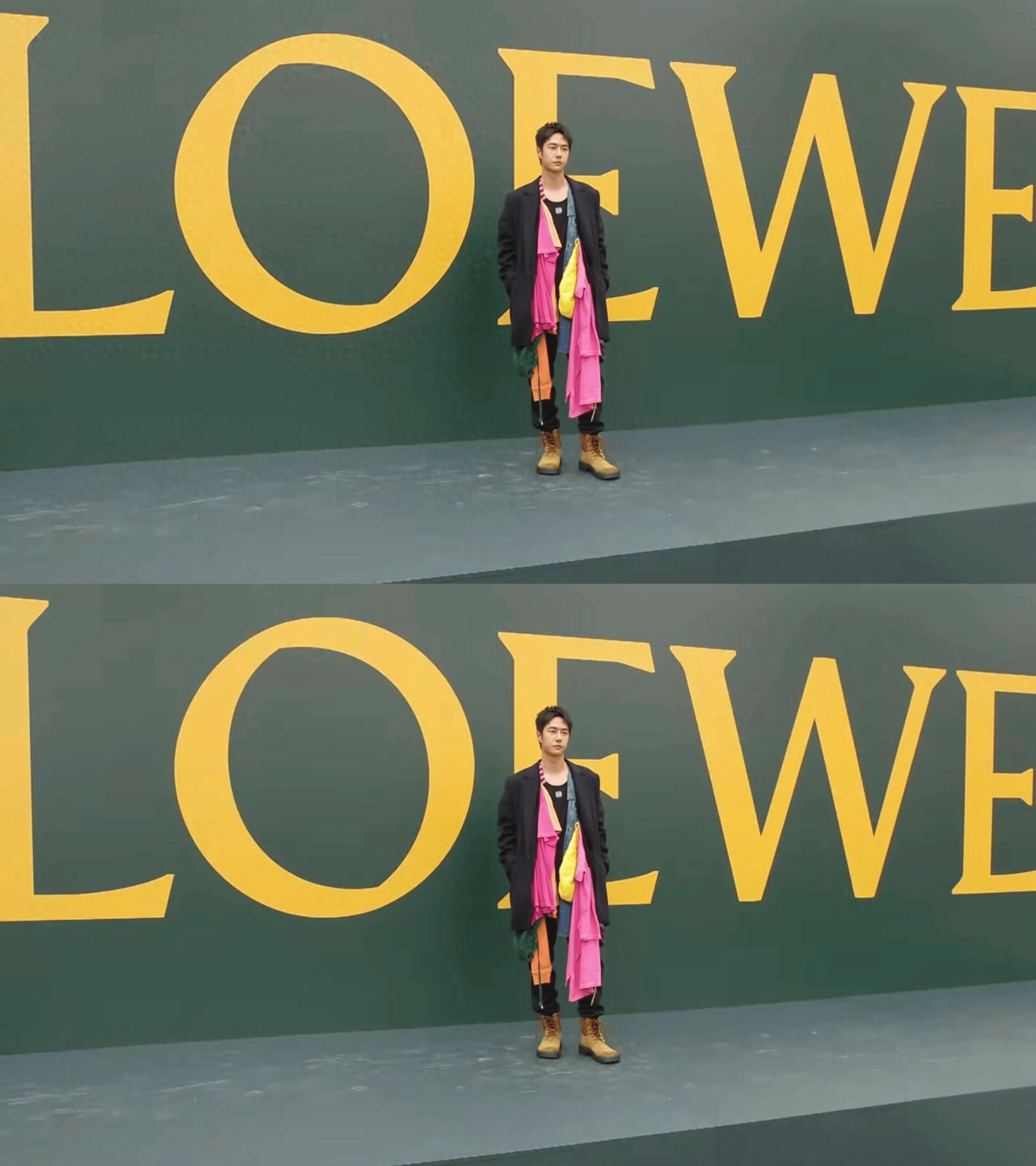 王一博巴黎时装周大秀!罗意威造型惊艳全场!网友:穿出了新境界