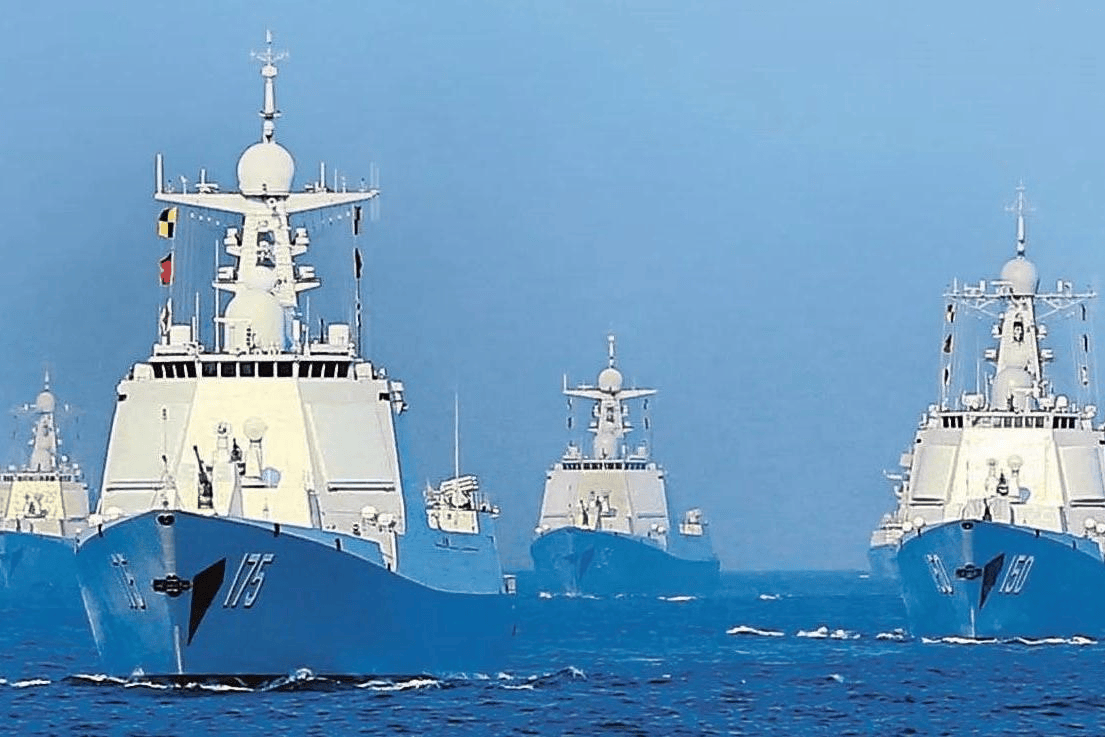 "揭秘"中国海军实力大提升,100多艘主力舰神盾化,装备大型化