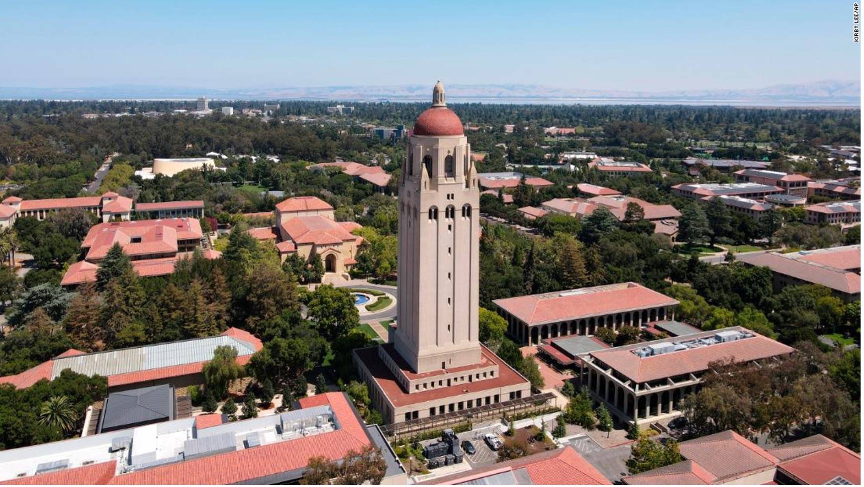 斯坦福大学校园景观图片