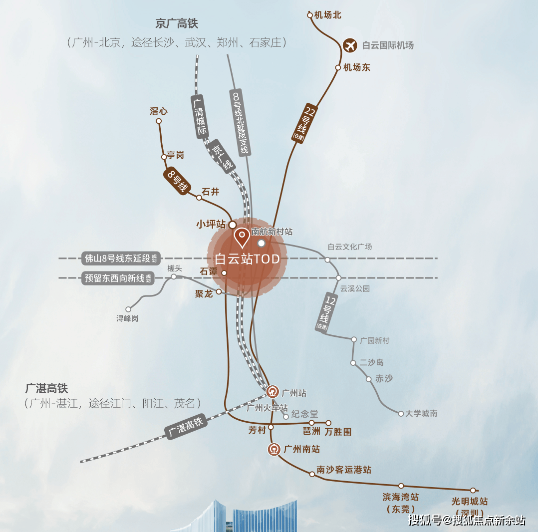 广州白云二线线路图图片