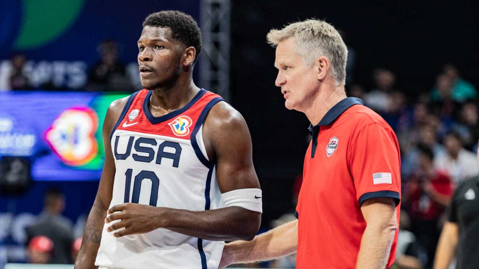 原创            詹皇打替补？名记：他或当组织前锋，库里KD锁定美国男篮首发-詹姆斯谈库里2022年夺冠