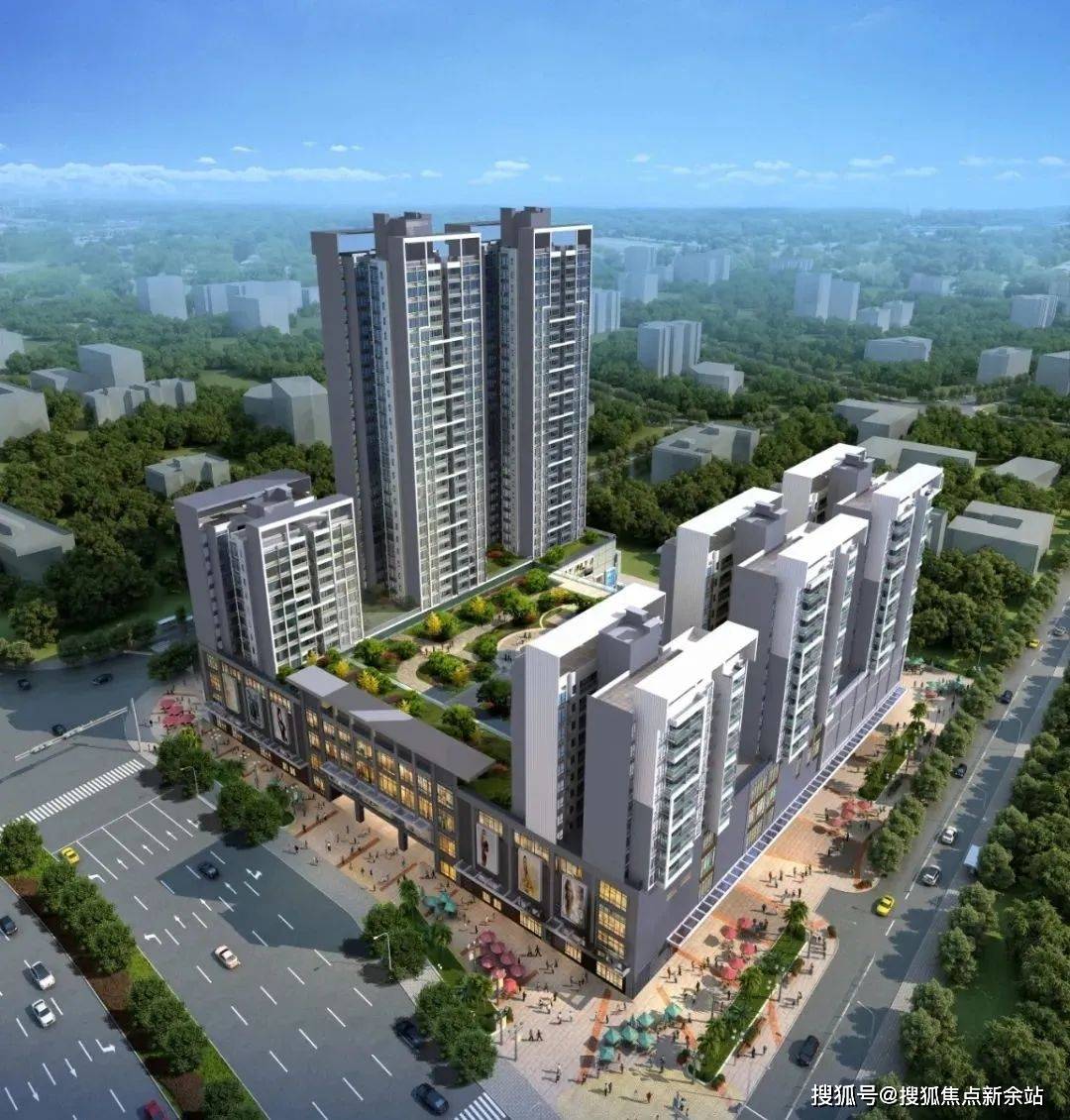 3万方综合商业,空中花园等配套设施.