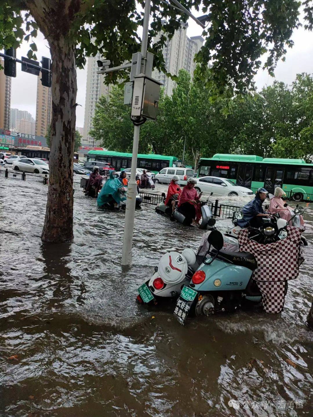 郑州下雨图片图片