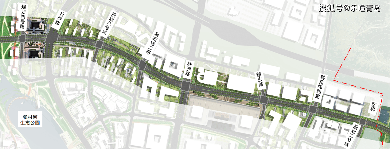 堂二里最新道路规划图图片