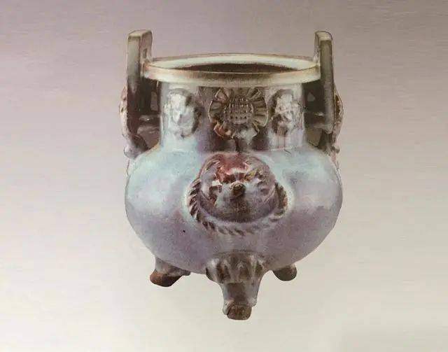 鈞窯 香炉 大前芳春 工芸品