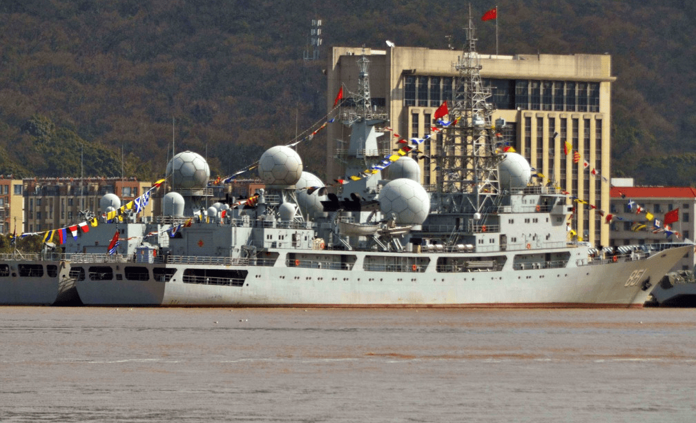 让美次次演习都搞不下去,中国815电子侦察船,就是最好的例证