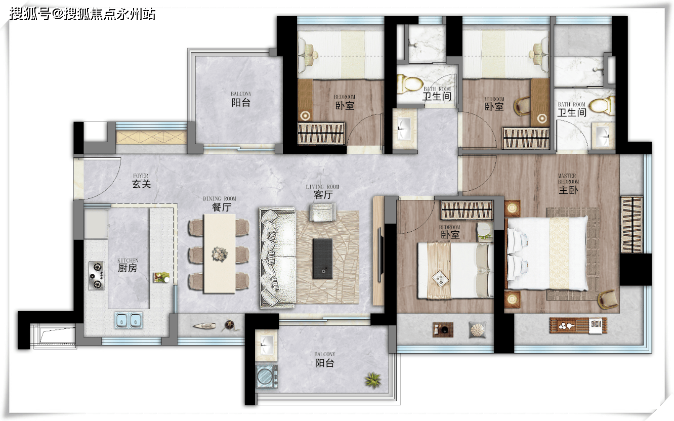 卓越前海未来城(深圳)前海未来城_房价/户型图/样板间/规划图/交房