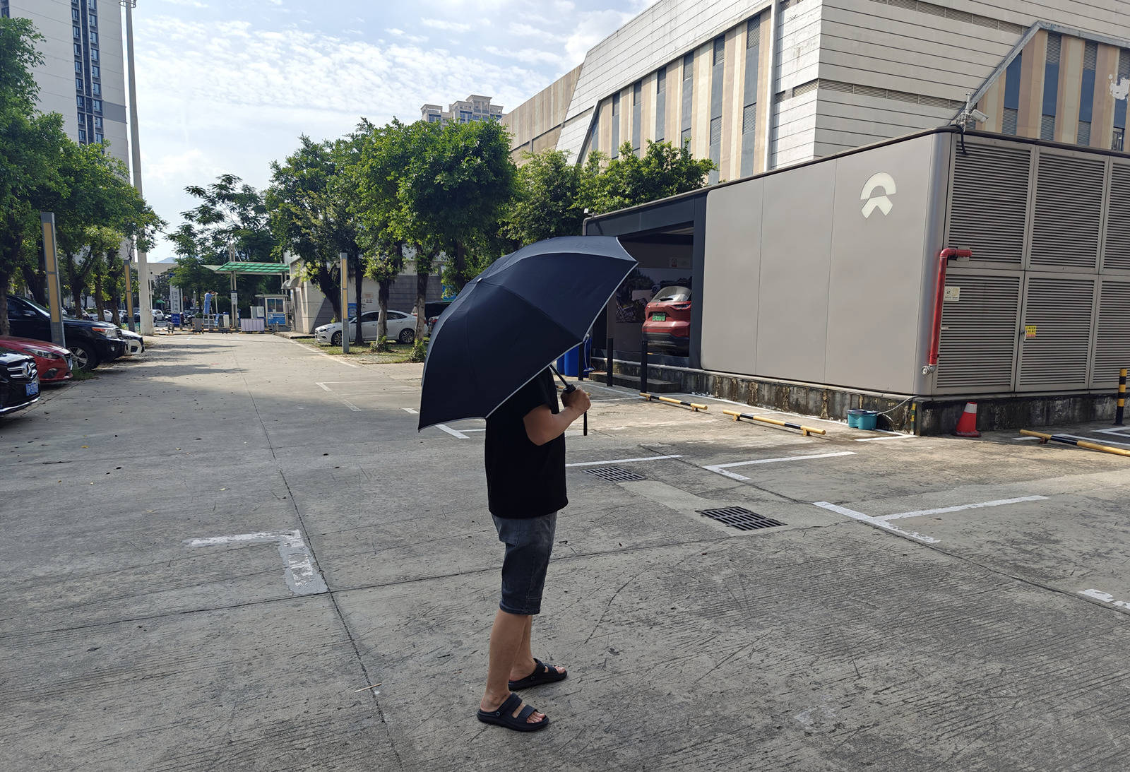 未雨绸缪,出行无忧,日全时智能电动伞体验分享!