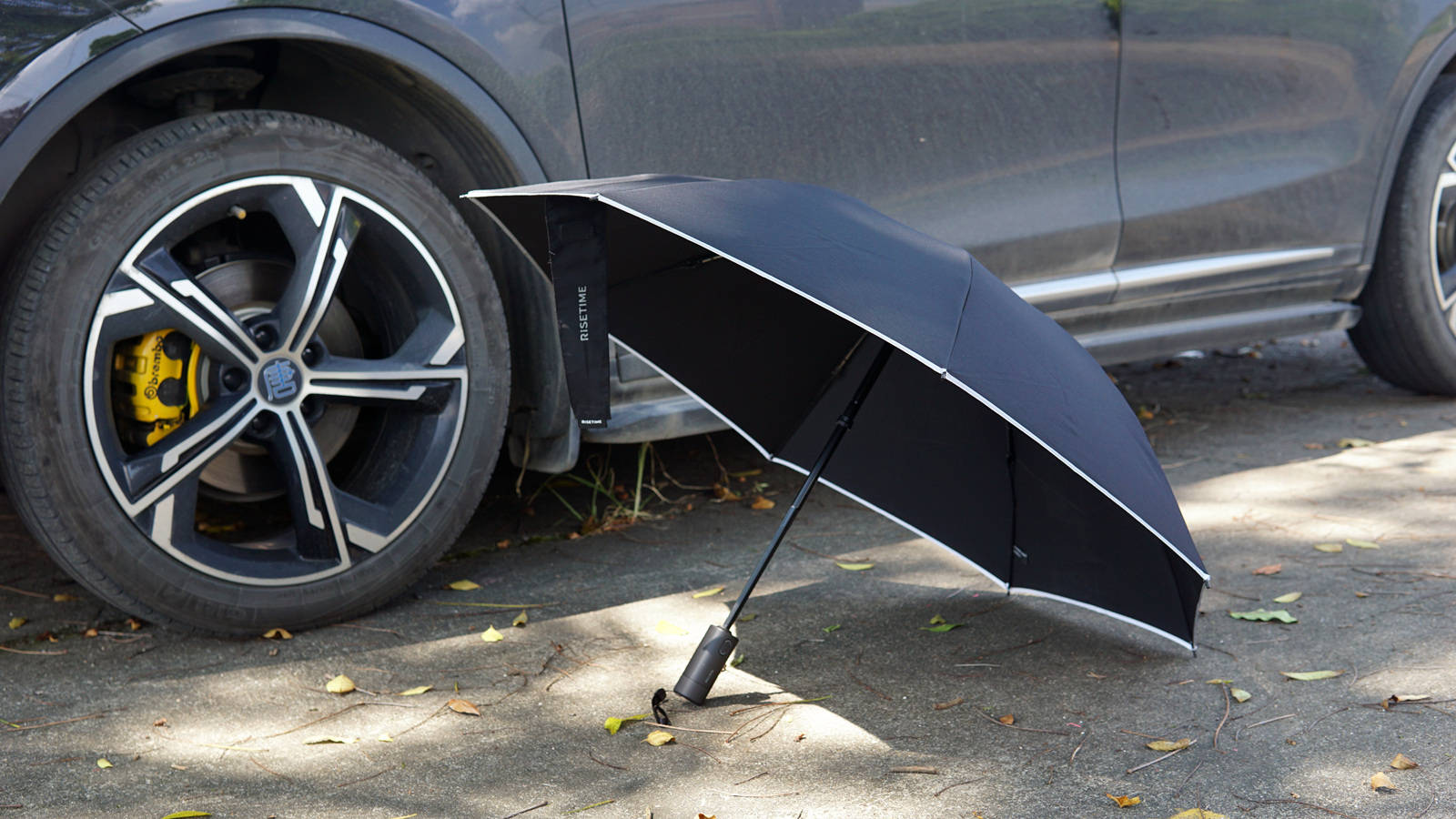 未雨绸缪,出行无忧,日全时智能电动伞体验分享!