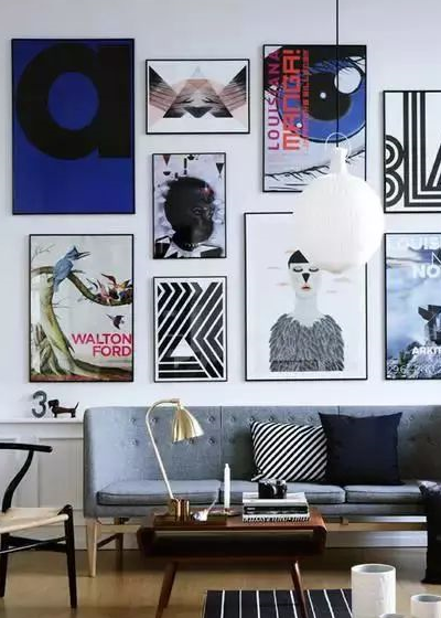 5种装饰画创意挂法套路,让墙面从此告别单调!