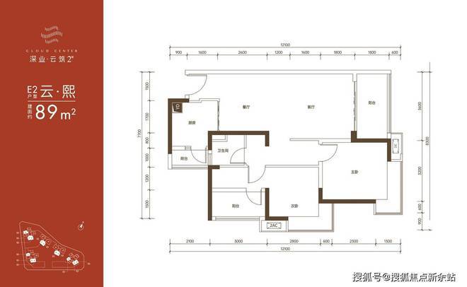 深业云筑【套数】可售795套 【梯户比】2梯4户 / 3梯6户 【容积率】4.