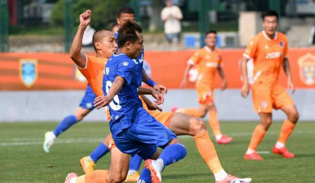 青岛海牛中超首战战平泰山队,功勋前锋陈佳奇正式宣布离队